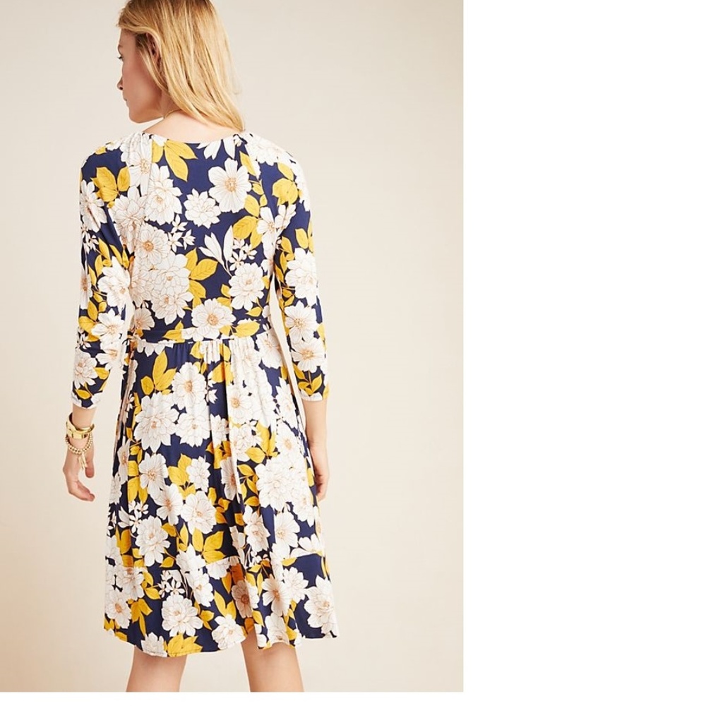 Anthropologie Angelique Wrap Mini Dress - Picture 2 of 7